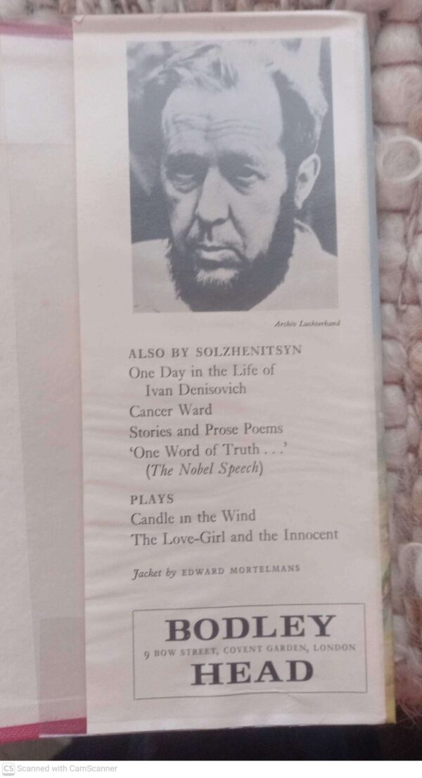 August 1914 — Alexander Solzhenitsyn secondhand book