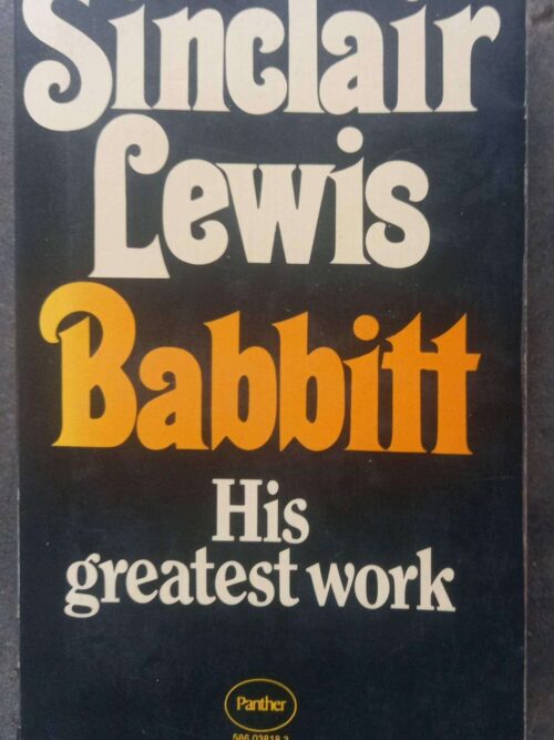 Babbitt — Sinclair Lewis secondhand book