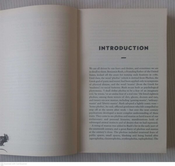 The Book Of Phobias And Manias — Kate Summerscale secondhand book