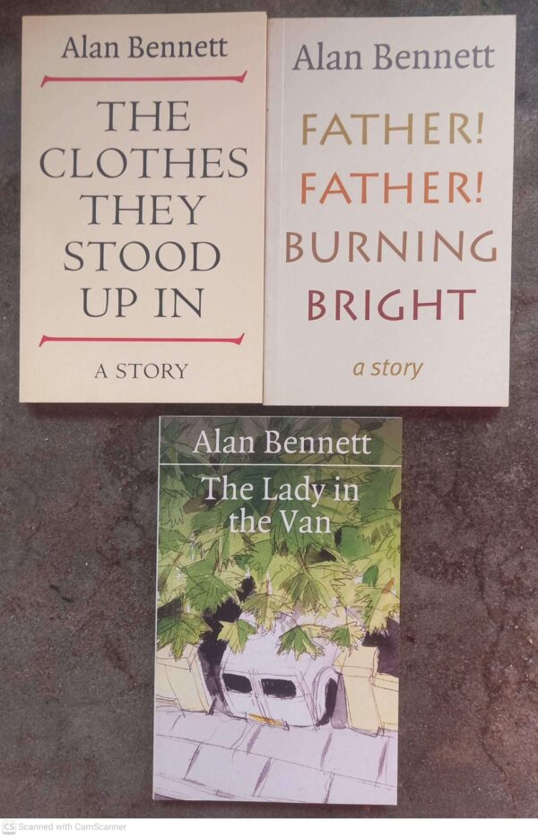 Box of Alan Bennett3 Alan Bennett Box Set secondhand book