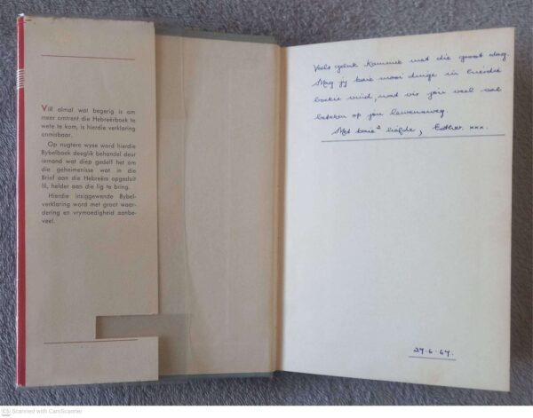Die Brief Aan Die Hebreërs — F. C. Fensham secondhand book