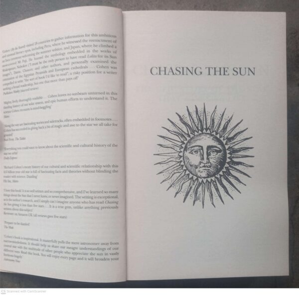 Chasing The Sun — Richard Cohen secondhand book