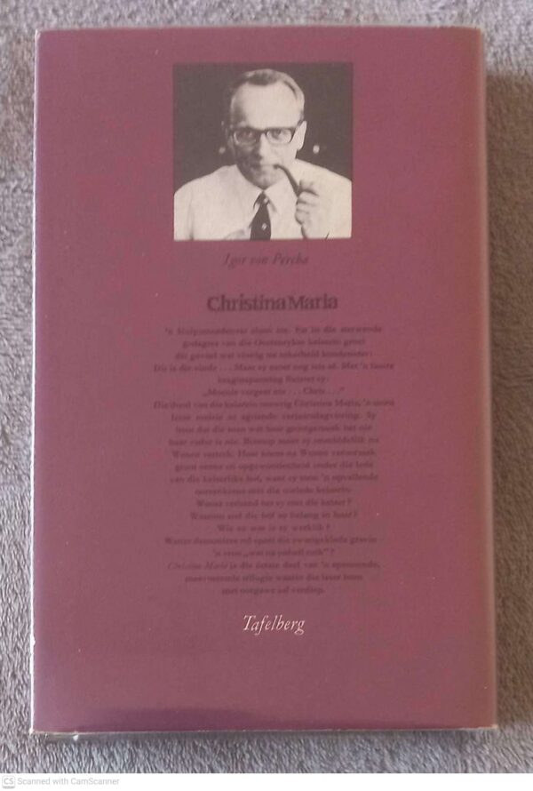 Christina Maria En Die Vors — Igor Von Percha secondhand book