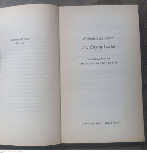 City Of Ladies — Christine De Pizan secondhand book