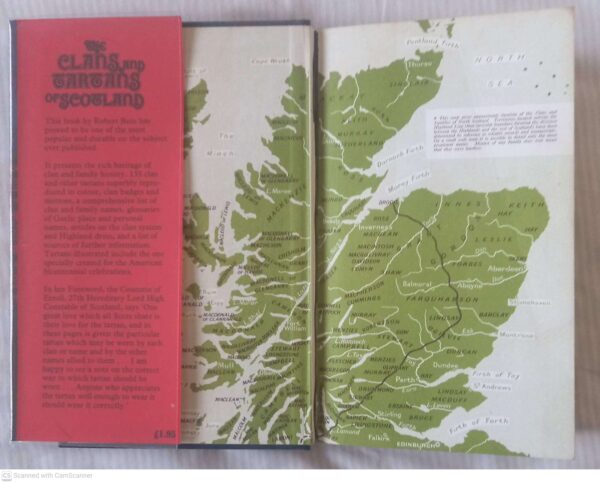 The Clans And Tartans Of Scotland — Robert Bain secondhand book