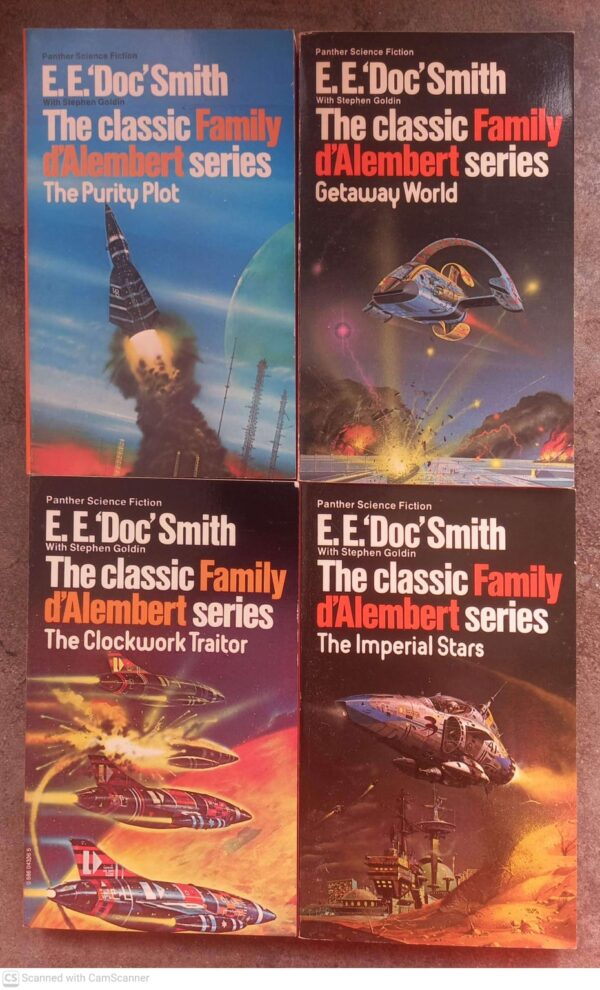 The Classic Family D’Alembert Series (Box Set) — E.E.”Doc”Smith secondhand book