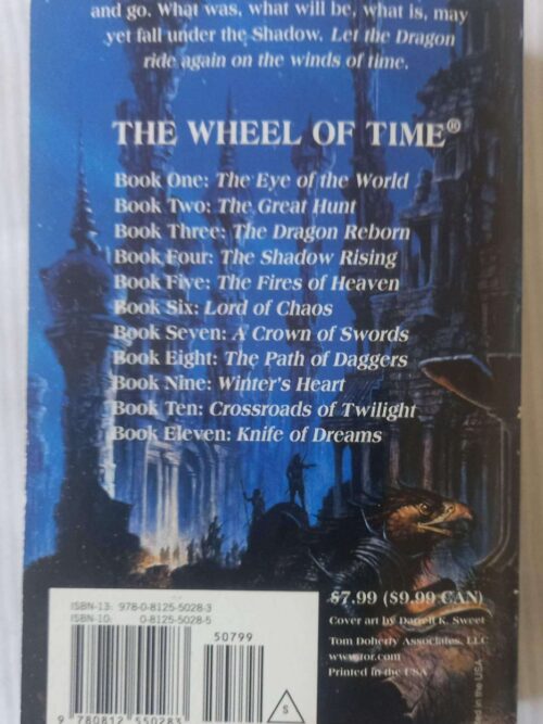 Wheel Of Time: A Crown Of Swords — Robert Jordan secondhand book