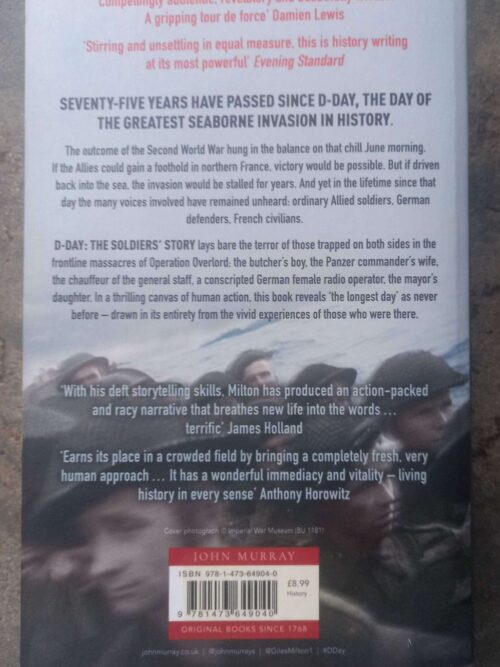 D-Day: The Soldiers’ Story — Giles Milton secondhand book