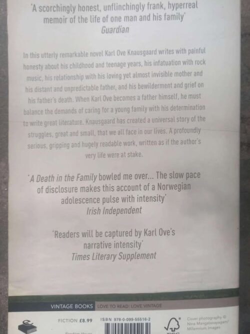 A Death In The Family — Karl Ove Knausgaard secondhand book