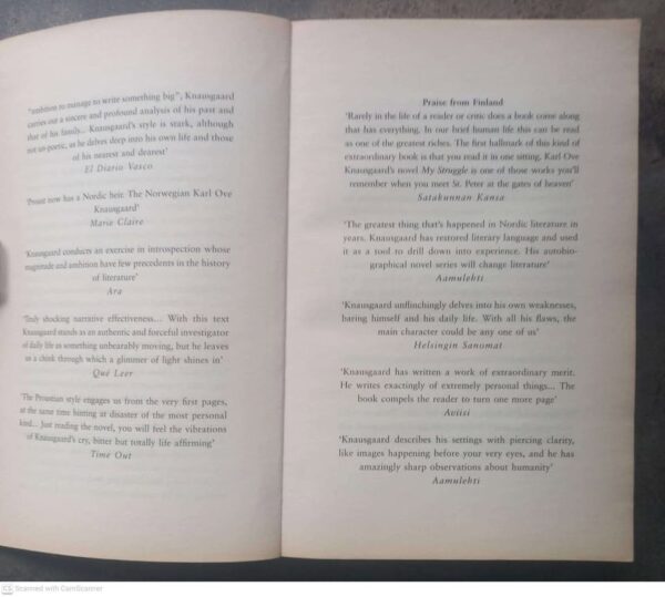 Death in the Family6 A Death In The Family — Karl Ove Knausgaard secondhand book