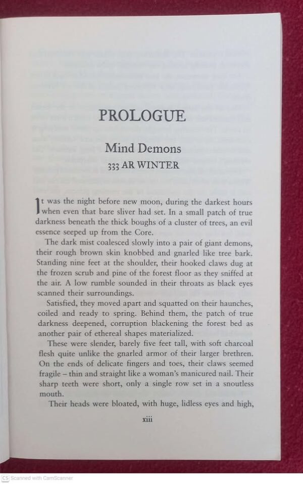 The Desert Spear — Peter V. Brett secondhand book