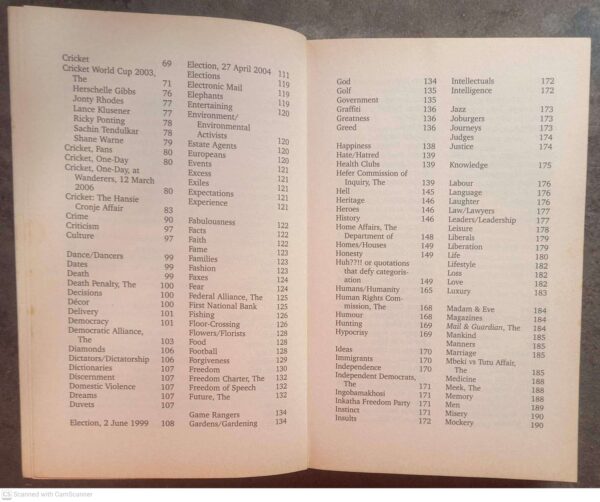 Dictionary Of South African Quotations — Jennifer Crwys-Williams secondhand book