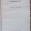 Divisadero — Michael Ondaatje secondhand book