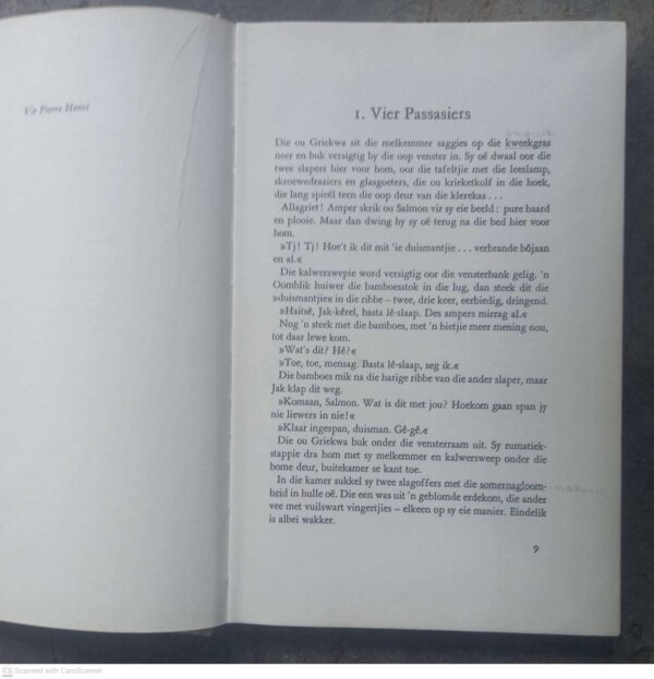 Donkerwater — P. H. Nortje secondhand book