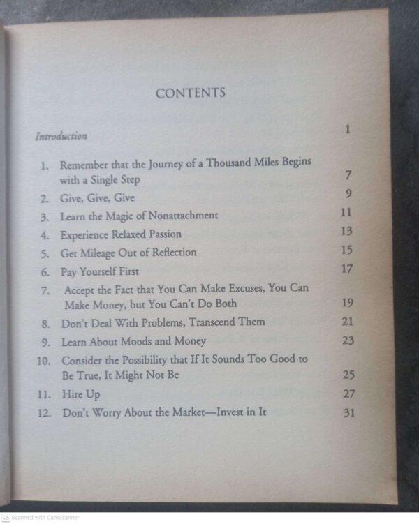 Don’t Worry, Make Money — Richard Carlson secondhand book