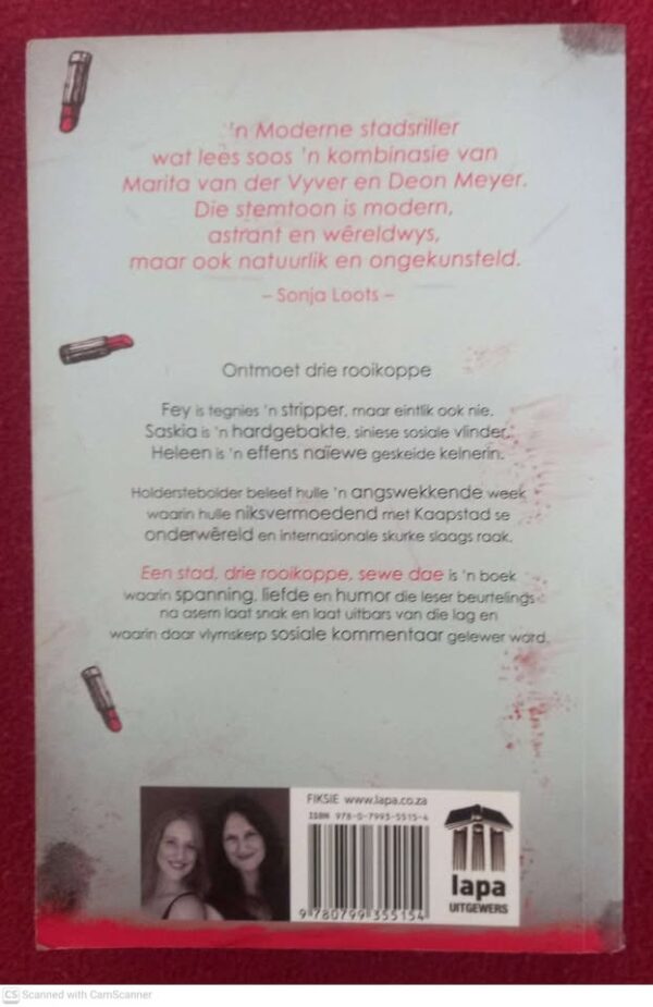 Een Stad, Drie Rooikoppe, Sewe Dae — Adeline Radloff, Lili Radloff secondhand book