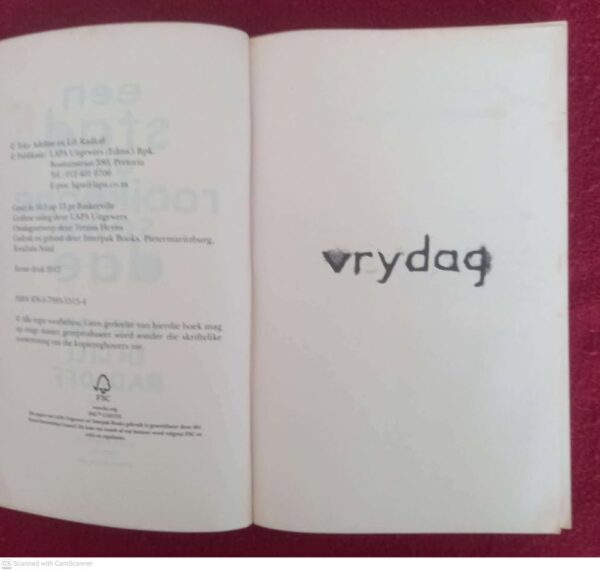 Een Stad, Drie Rooikoppe, Sewe Dae — Adeline Radloff, Lili Radloff secondhand book