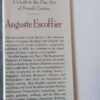 The Escoffier Cookbook And Guide To The Fine Art Of Cookery — Auguste Escoffier secondhand book