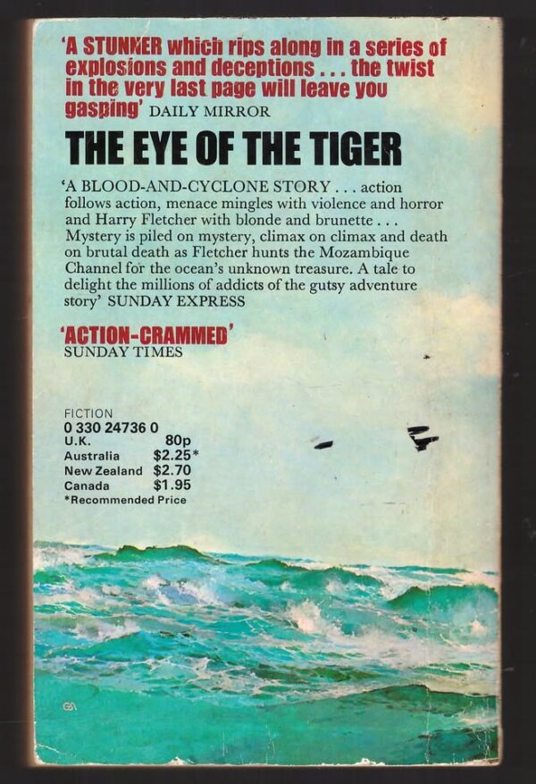 The Eye Of The Tiger — Wilbur Smith secondhand book