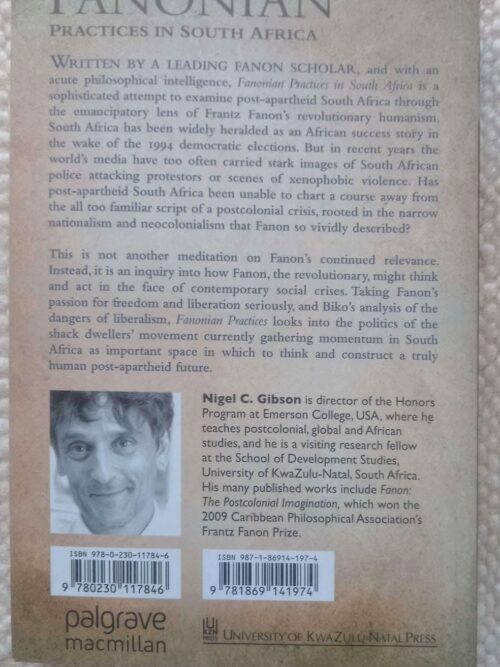 Fanonian Practices In South Africa — Nigel C. Gibson secondhand book