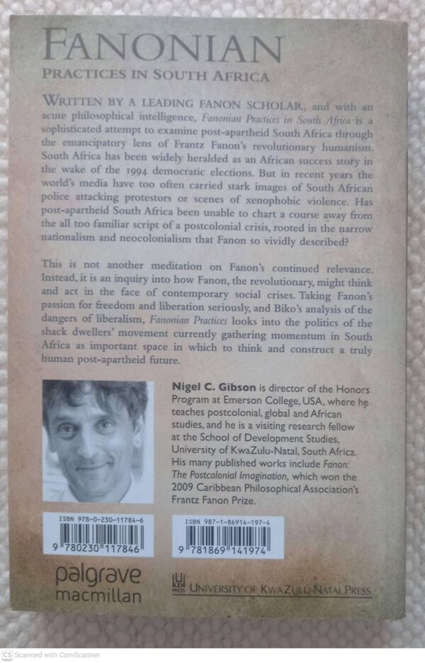 Fanonian Practices In South Africa — Nigel C. Gibson secondhand book