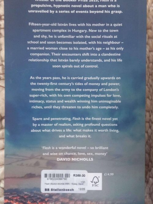 Flesh — David Szalay secondhand book