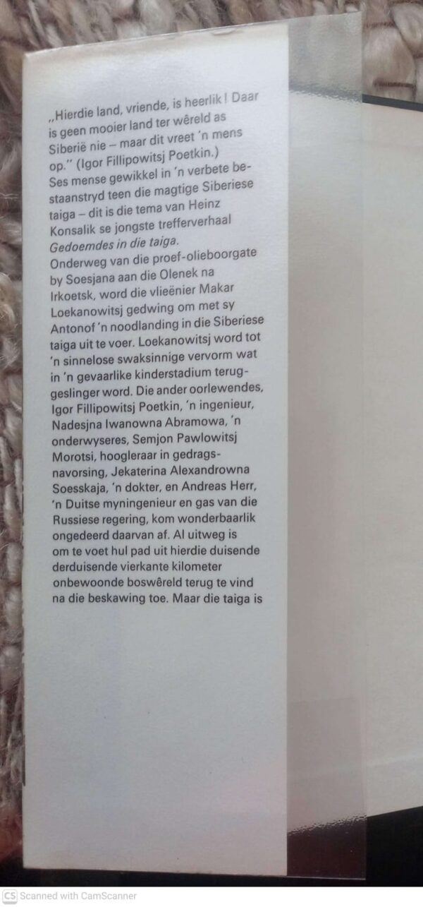 Gedoemdes In Die Taiga — Heinz G. Konsalik secondhand book
