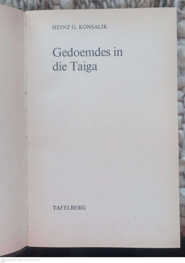 Gedoemdes In Die Taiga — Heinz G. Konsalik secondhand book