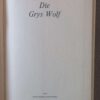 Die Grys Wolf — Nikolai Von Michalewsky secondhand book