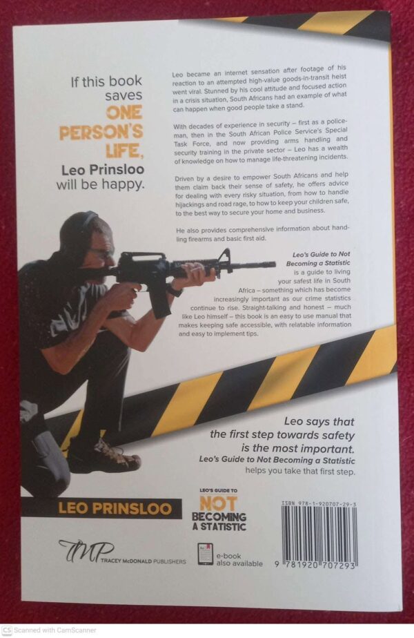 Leo’s Guide To Not Becoming A Statistic — Leo Prinsloo secondhand book