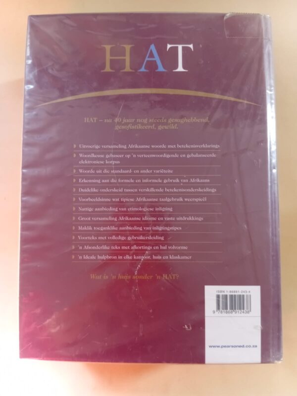 HAT: Verklarende Handwoordeboek Van Die Afrikaanse Taal – Odendal, Gouws secondhand book
