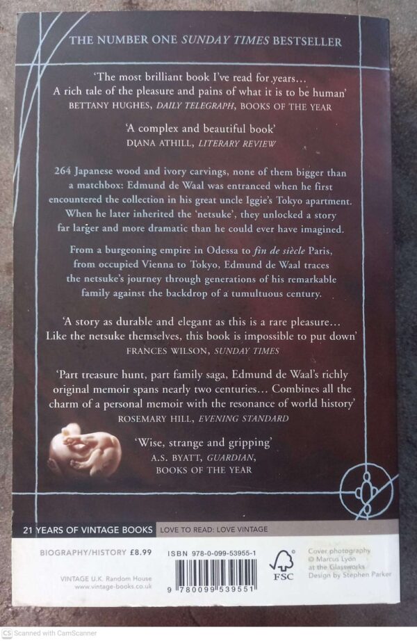 Hare With Amber Eyes2 The Hare With Amber Eyes: A Hidden Inheritance — Edmund De Waal secondhand book
