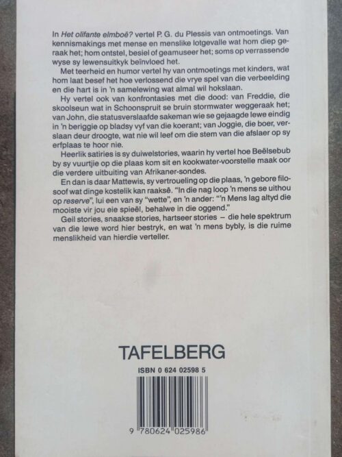 Het Olifante Elmboë — P. G. Du Plessis secondhand book