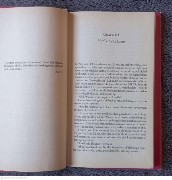 The Hound Of The Baskervilles – Arthur Conan Doyle secondhand book