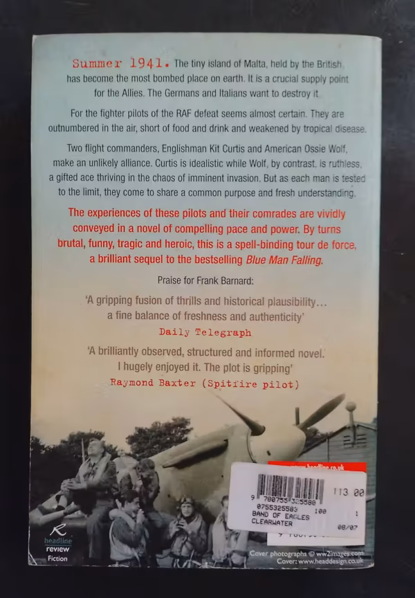 Band Of Eagles – Frank Barnard secondhand book
