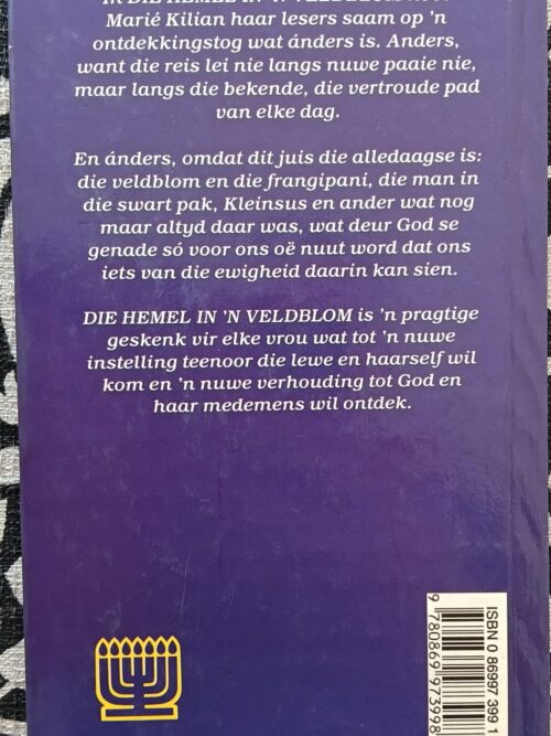 Die Hemel In ‘n Veldblom – Marie Kilian secondhand book