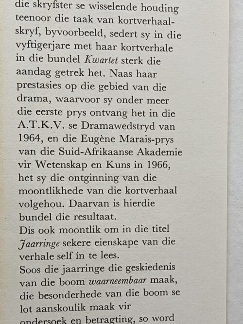 Jaarringe 12 Kortverhale – Henriette Grove secondhand book