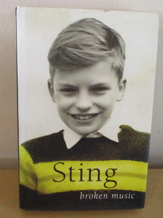 Broken Music: A Memoir – Sting secondhand book