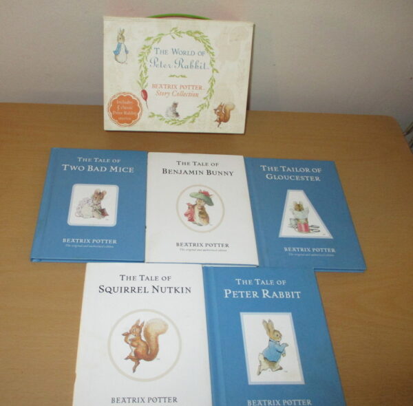 The World Of Peter Rabbit (5 Books) – Beatrix Potter secondhand book