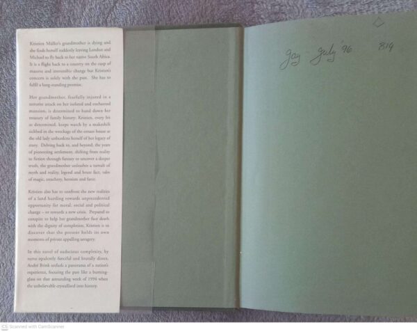 Imaginings of Sand3 Imaginings Of Sand – André Brink secondhand book
