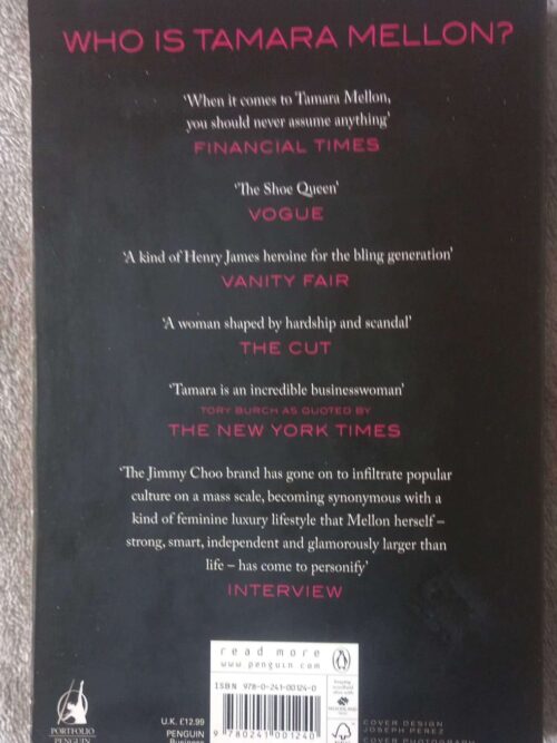 In My Shoes: A Memoir — Tamara Mellon, William Patrick secondhand book