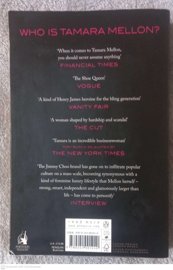 In My Shoes: A Memoir — Tamara Mellon, William Patrick secondhand book