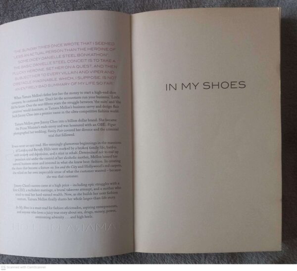 In My Shoes: A Memoir — Tamara Mellon, William Patrick secondhand book