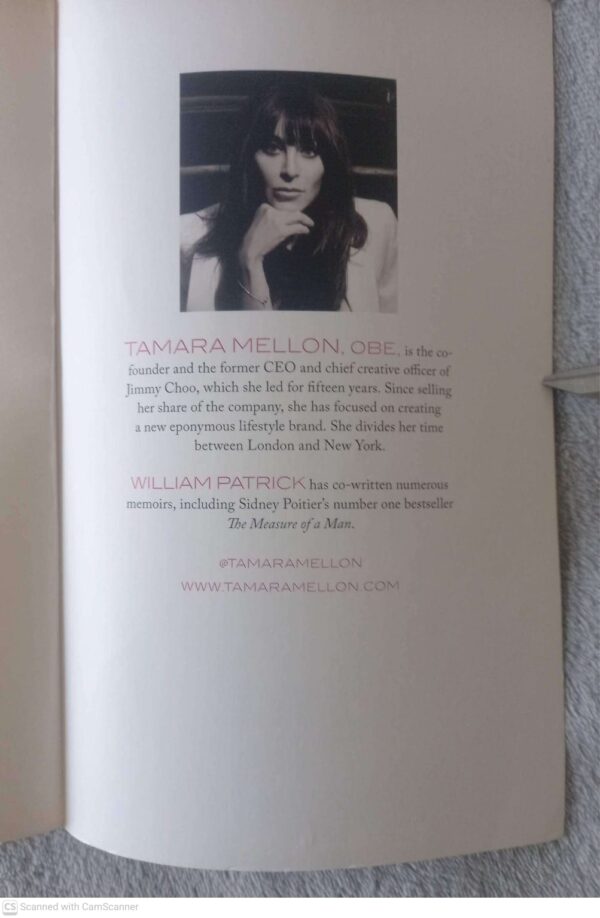 In My Shoes: A Memoir — Tamara Mellon, William Patrick secondhand book