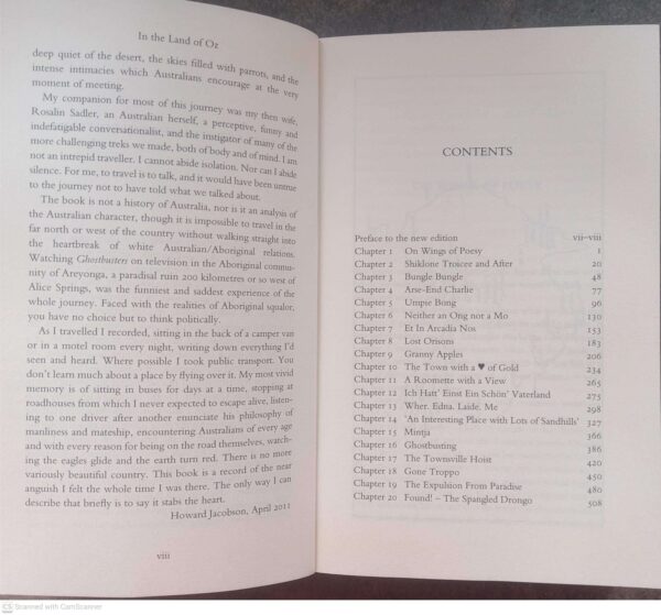 In the Land Of Oz — Howard Jacobson secondhand book