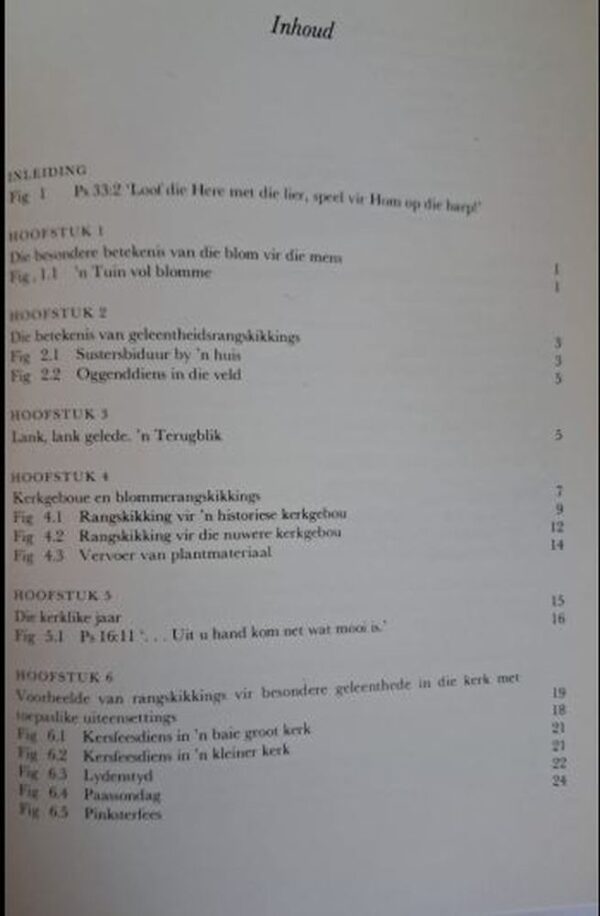 Blommerangskikkings Vir Kerkgeleenthede – Lily Visser secondhand book