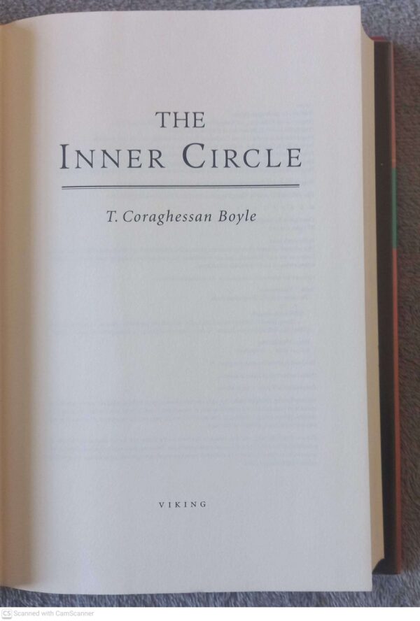 The Inner Circle — T. Coraghessan Boyle secondhand book