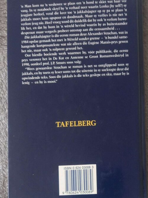 Die Jakkalsjagter — Alexander Strachan secondhand book