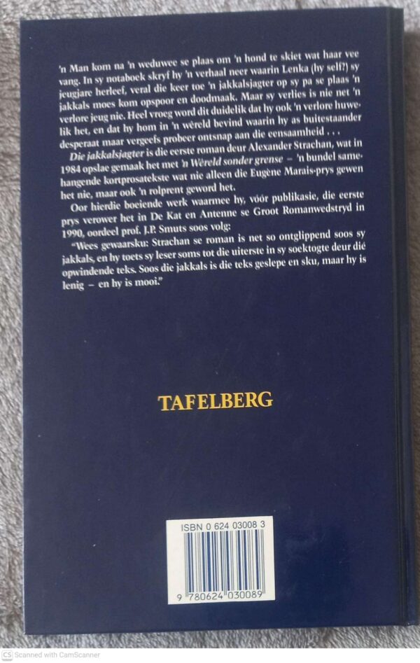 Die Jakkalsjagter — Alexander Strachan secondhand book