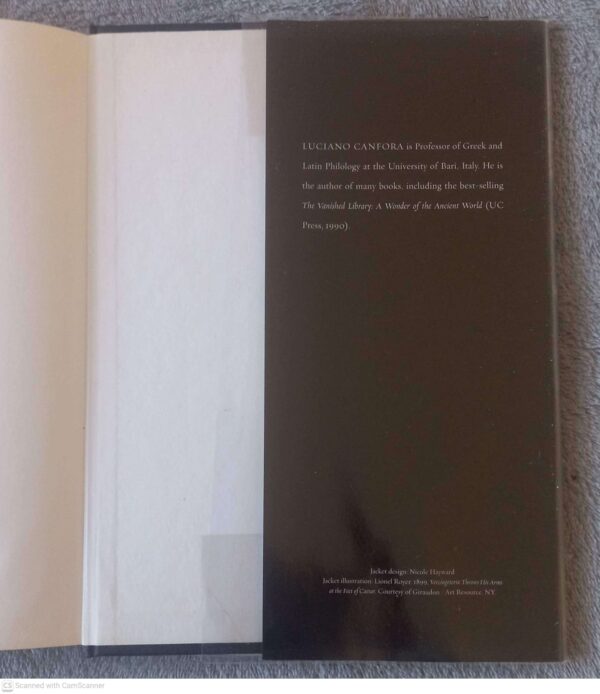 Julius Caesar: The Life And Times Of The People’s Dictator — Luciano Canfora secondhand book
